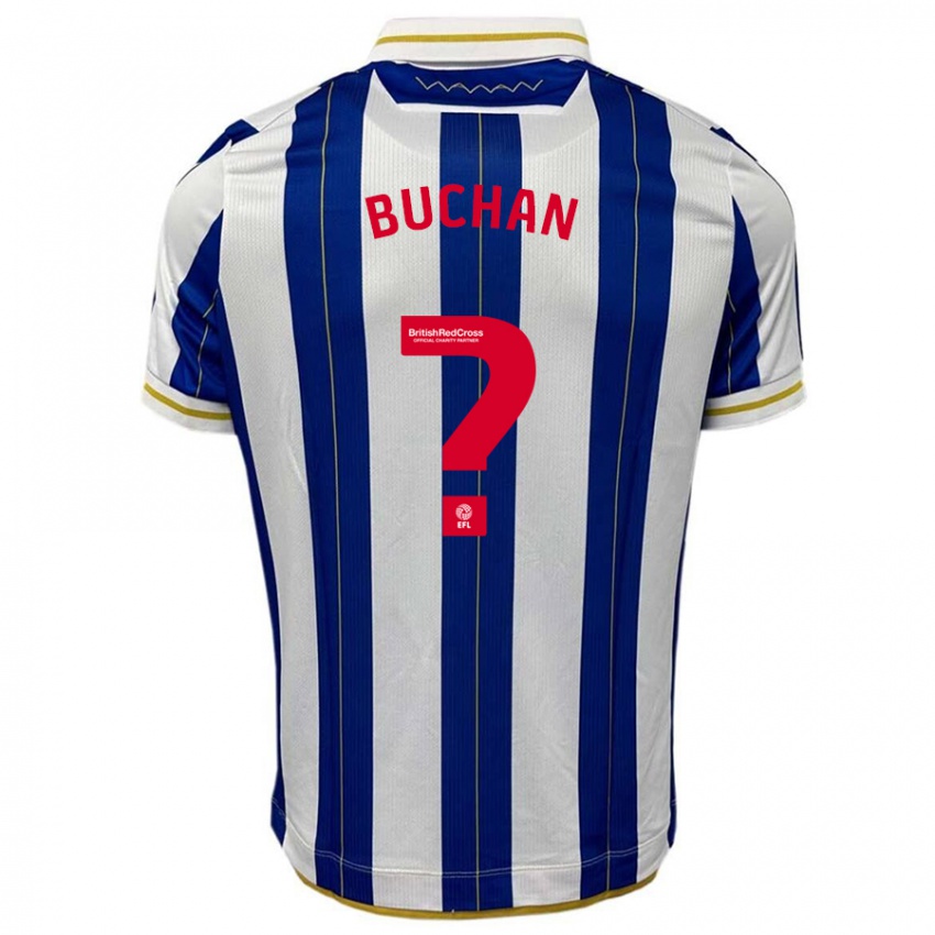 Herren Jay Buchan #0 Blau Weiss Heimtrikot Trikot 2023/24 T-Shirt Schweiz