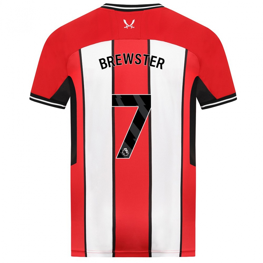 Herren Rhian Brewster #7 Rot Heimtrikot Trikot 2023/24 T-Shirt Schweiz