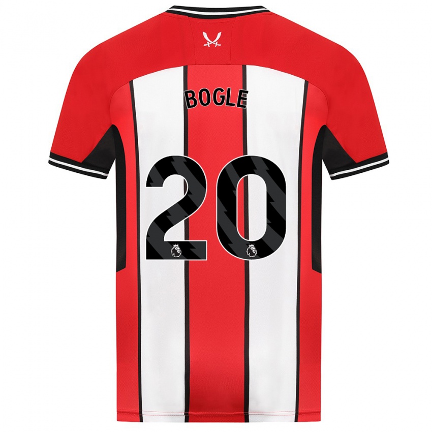 Herren Jayden Bogle #20 Rot Heimtrikot Trikot 2023/24 T-Shirt Schweiz