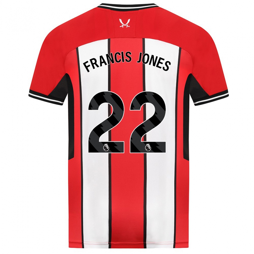 Herren Maria Francis-Jones #22 Rot Heimtrikot Trikot 2023/24 T-Shirt Schweiz