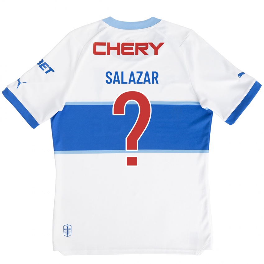 Homme Maillot David Salazar #0 Blanc Tenues Domicile 2023/24 T-Shirt Suisse