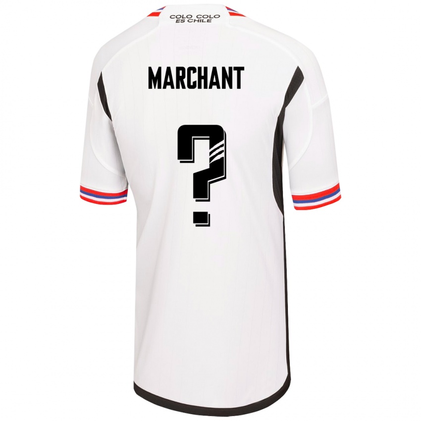 Herren Francisco Marchant #0 Weiß Heimtrikot Trikot 2023/24 T-Shirt Schweiz