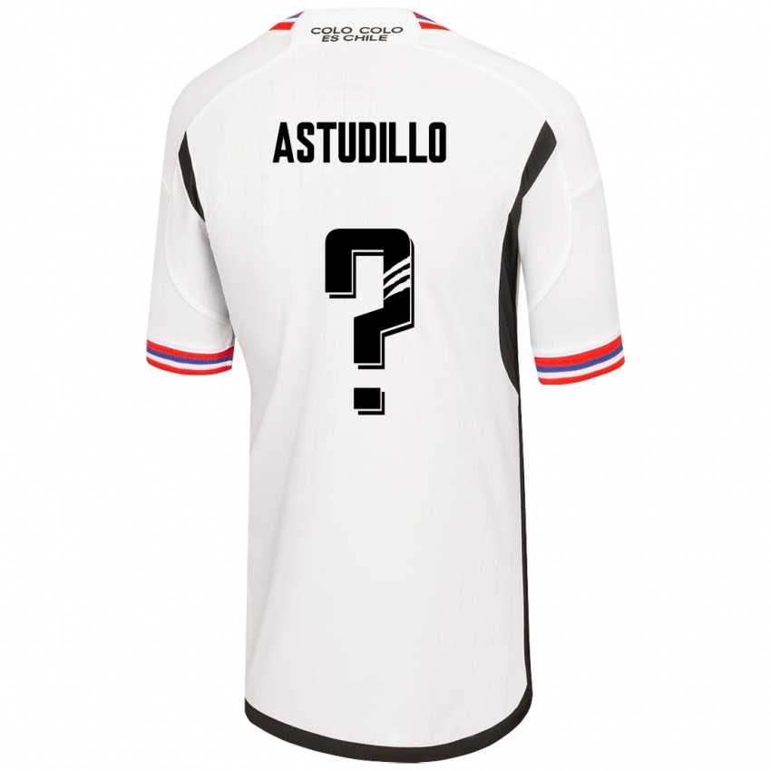 Herren Jerall Astudillo #0 Weiß Heimtrikot Trikot 2023/24 T-Shirt Schweiz