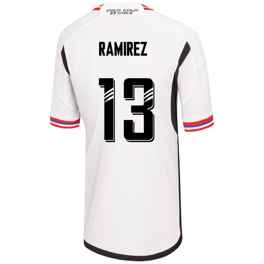 Herren Fernanda Ramírez #13 Weiß Heimtrikot Trikot 2023/24 T-Shirt Schweiz