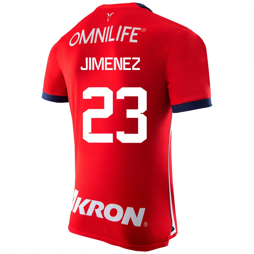 Herren Miguel Jiménez #23 Rot Heimtrikot Trikot 2023/24 T-Shirt Schweiz