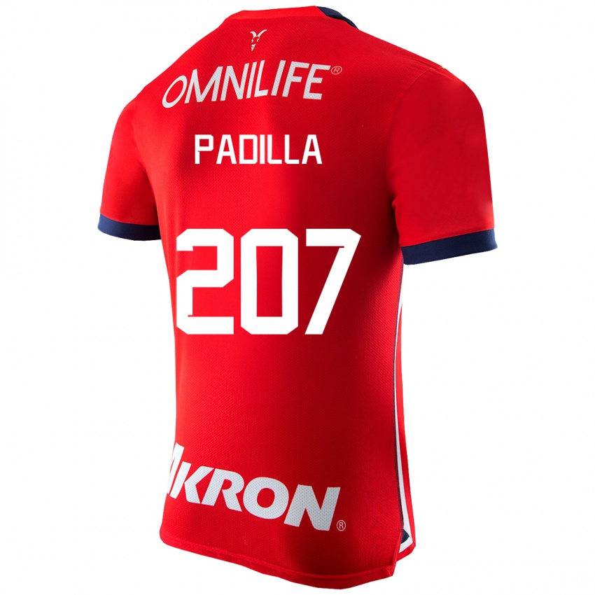 Herren Yael Padilla #207 Rot Heimtrikot Trikot 2023/24 T-Shirt Schweiz