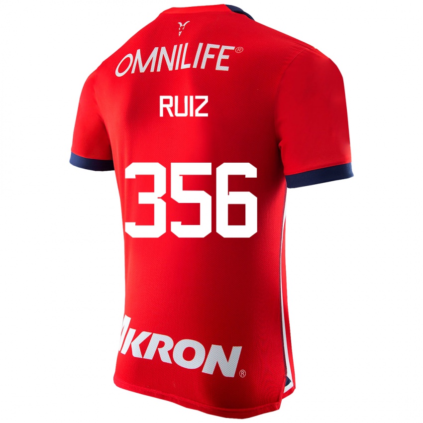 Herren Dilan Ruiz #356 Rot Heimtrikot Trikot 2023/24 T-Shirt Schweiz