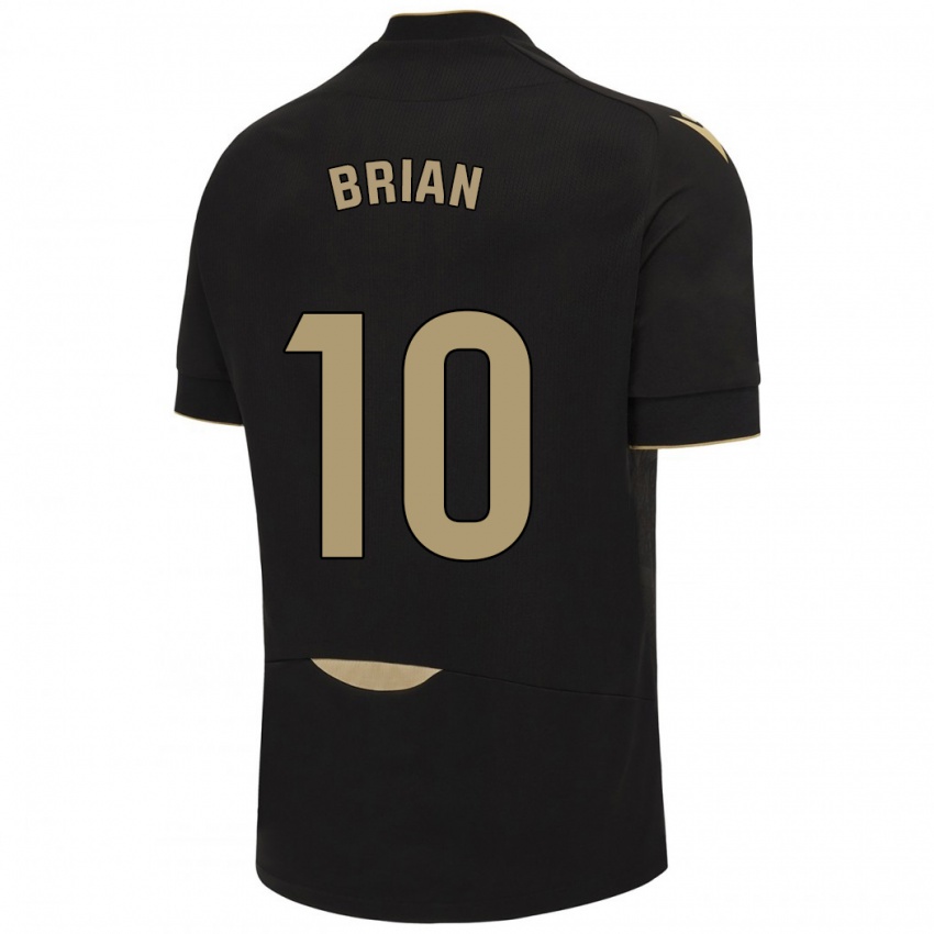 Homme Maillot Brian Ocampo #10 Noir Tenues Extérieur 2023/24 T-Shirt Suisse