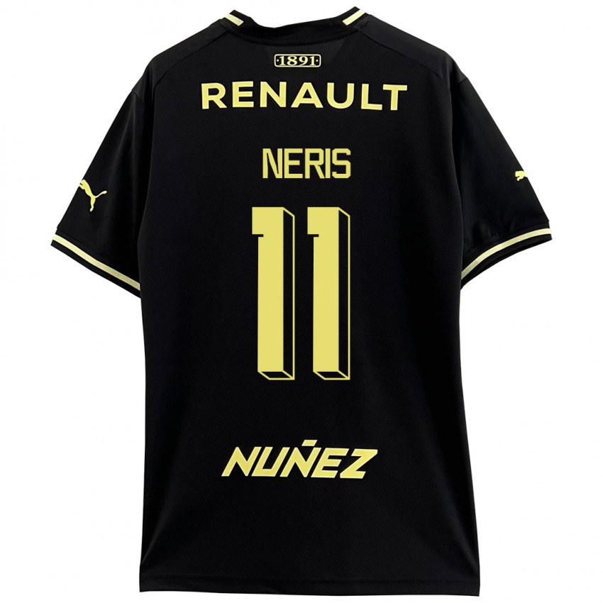 Homme Maillot José Neris #11 Noir Tenues Extérieur 2023/24 T-Shirt Suisse