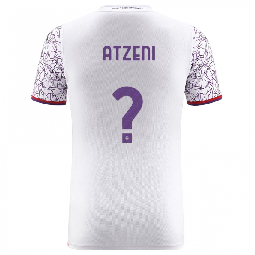 Herren Davide Atzeni #0 Weiß Auswärtstrikot Trikot 2023/24 T-Shirt Schweiz