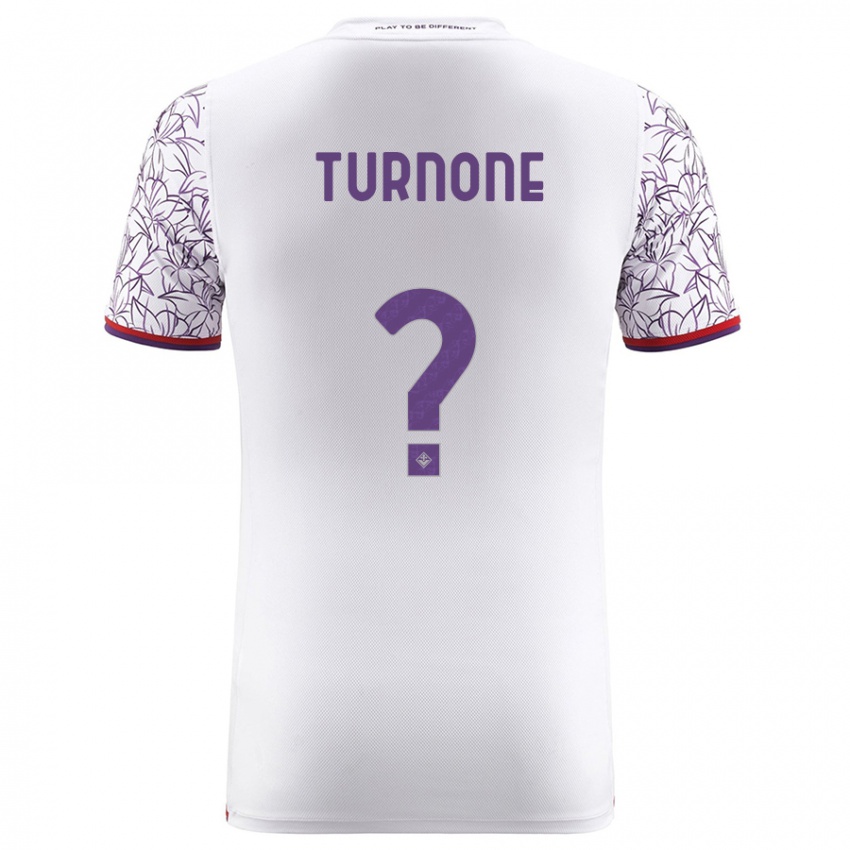 Herren Niccolò Turnone #0 Weiß Auswärtstrikot Trikot 2023/24 T-Shirt Schweiz