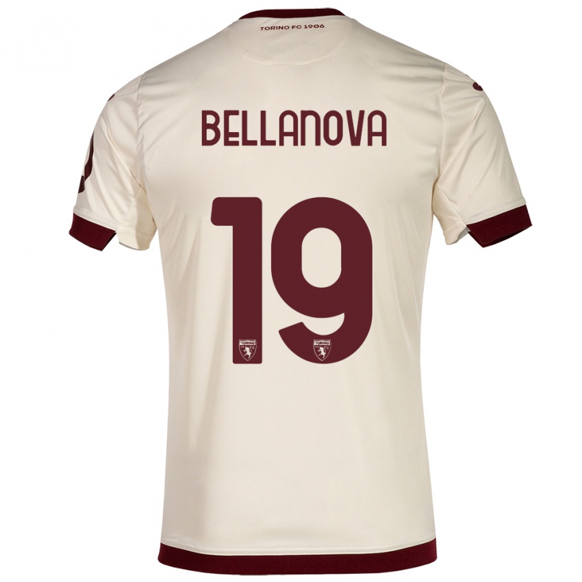 Herren Raoul Bellanova #19 Sekt Auswärtstrikot Trikot 2023/24 T-Shirt Schweiz