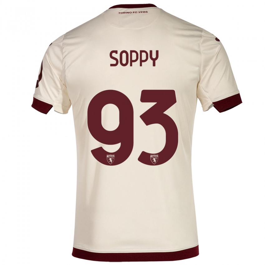 Herren Brandon Soppy #93 Sekt Auswärtstrikot Trikot 2023/24 T-Shirt Schweiz