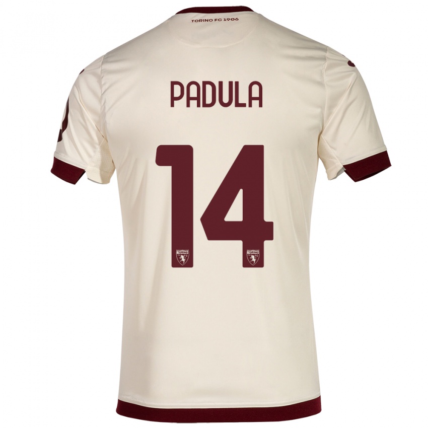 Herren Cristian Padula #14 Sekt Auswärtstrikot Trikot 2023/24 T-Shirt Schweiz