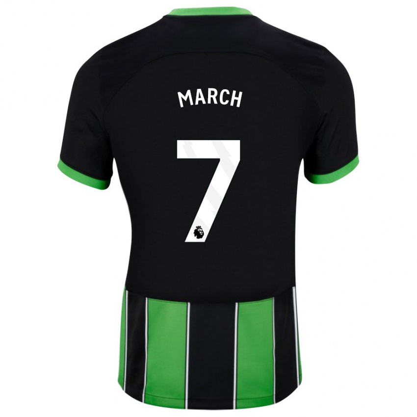 Homme Maillot Solly March #7 Vert Noir Tenues Extérieur 2023/24 T-Shirt Suisse