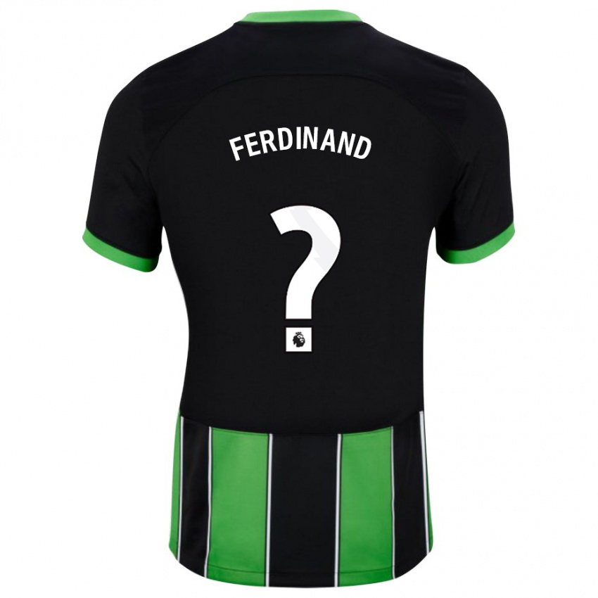 Homme Maillot Lorenz Ferdinand #0 Vert Noir Tenues Extérieur 2023/24 T-Shirt Suisse