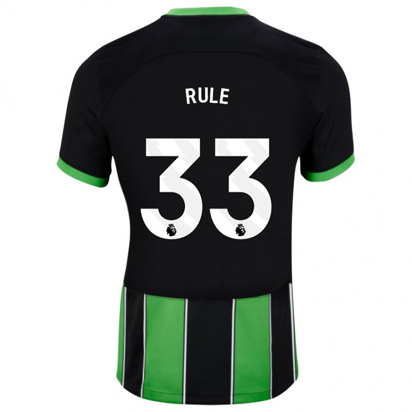 Homme Maillot Charlize Jayde Rule #33 Vert Noir Tenues Extérieur 2023/24 T-Shirt Suisse