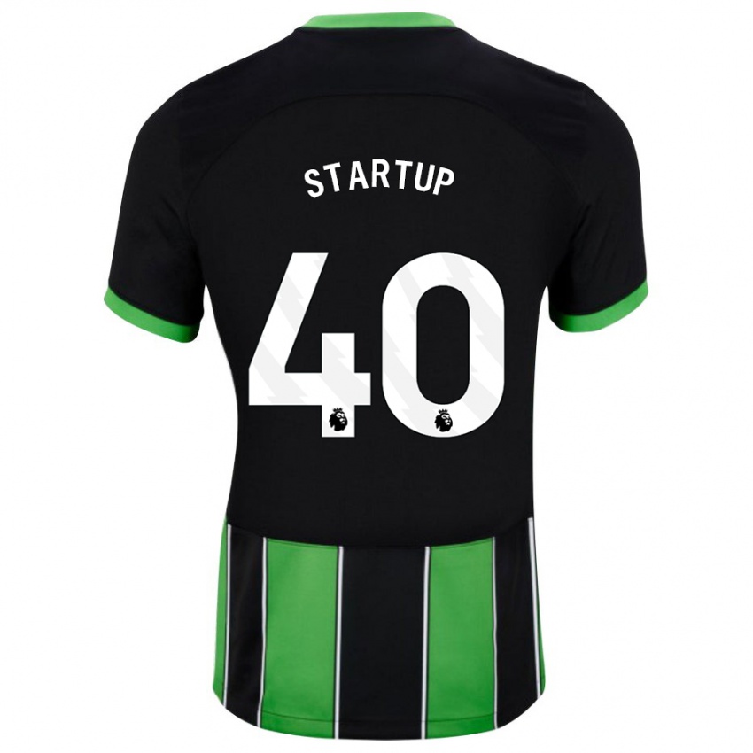 Herren Katie Startup #40 Schwarz Grün Auswärtstrikot Trikot 2023/24 T-Shirt Schweiz