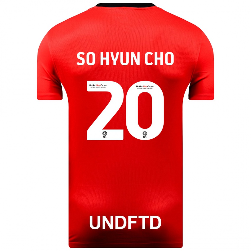 Homme Maillot Cho So-Hyun #20 Rouge Tenues Extérieur 2023/24 T-Shirt Suisse