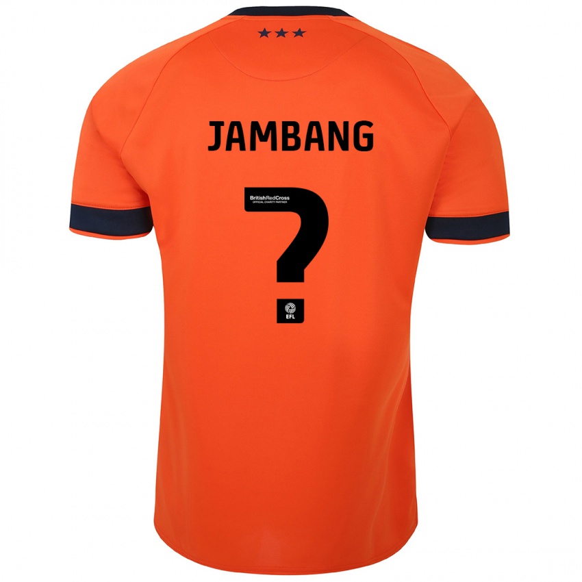 Herren Ayyuba Jambang #0 Orangefarben Auswärtstrikot Trikot 2023/24 T-Shirt Schweiz