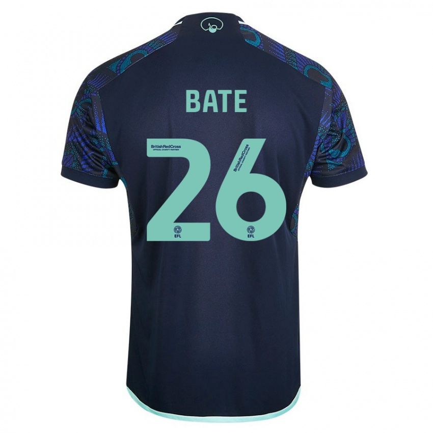 Homme Maillot Lewis Bate #26 Bleu Tenues Extérieur 2023/24 T-Shirt Suisse