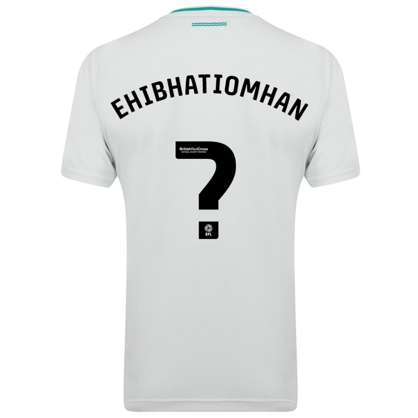 Homme Maillot Princewill Ehibhatiomhan #0 Blanc Tenues Extérieur 2023/24 T-Shirt Suisse