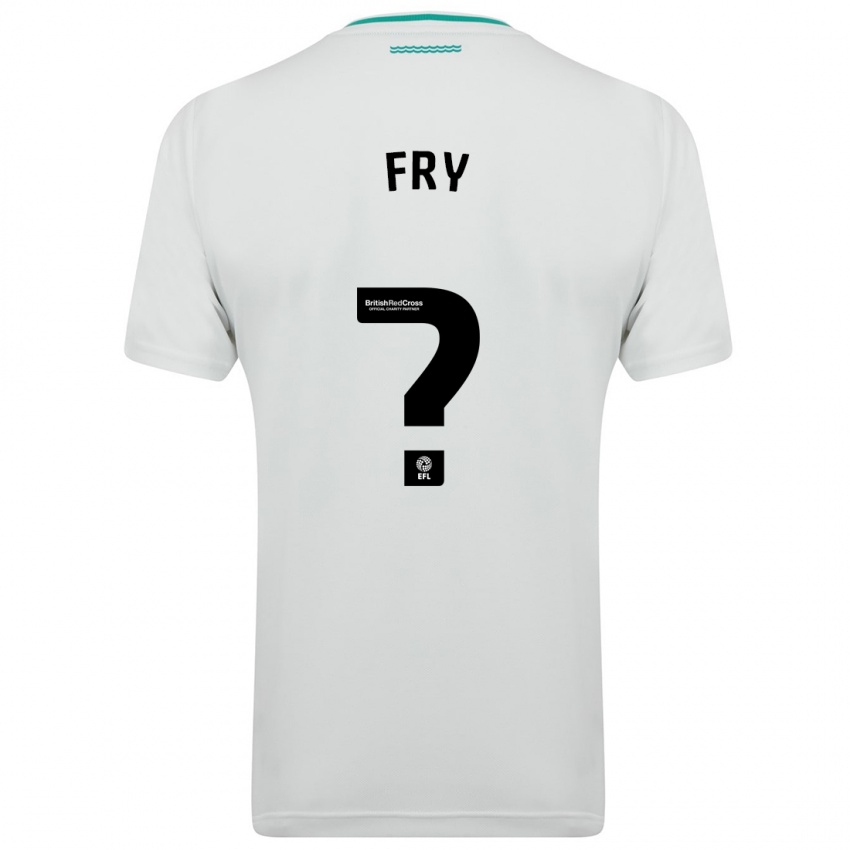 Herren Max Fry #0 Weiß Auswärtstrikot Trikot 2023/24 T-Shirt Schweiz