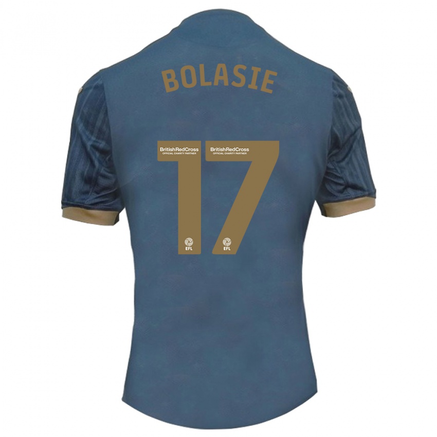 Homme Maillot Yannick Bolasie #17 Sarcelle Foncée Tenues Extérieur 2023/24 T-Shirt Suisse