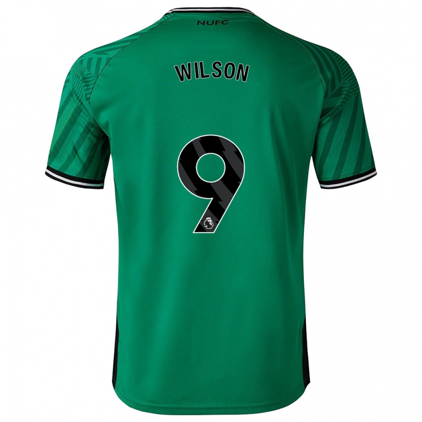 Homme Maillot Callum Wilson #9 Vert Tenues Extérieur 2023/24 T-Shirt Suisse