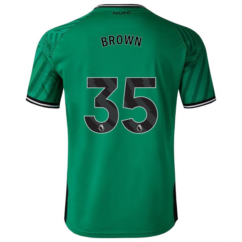 Homme Maillot Will Brown #35 Vert Tenues Extérieur 2023/24 T-Shirt Suisse