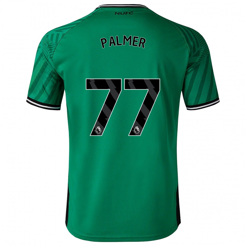 Homme Maillot Darren Palmer #77 Vert Tenues Extérieur 2023/24 T-Shirt Suisse