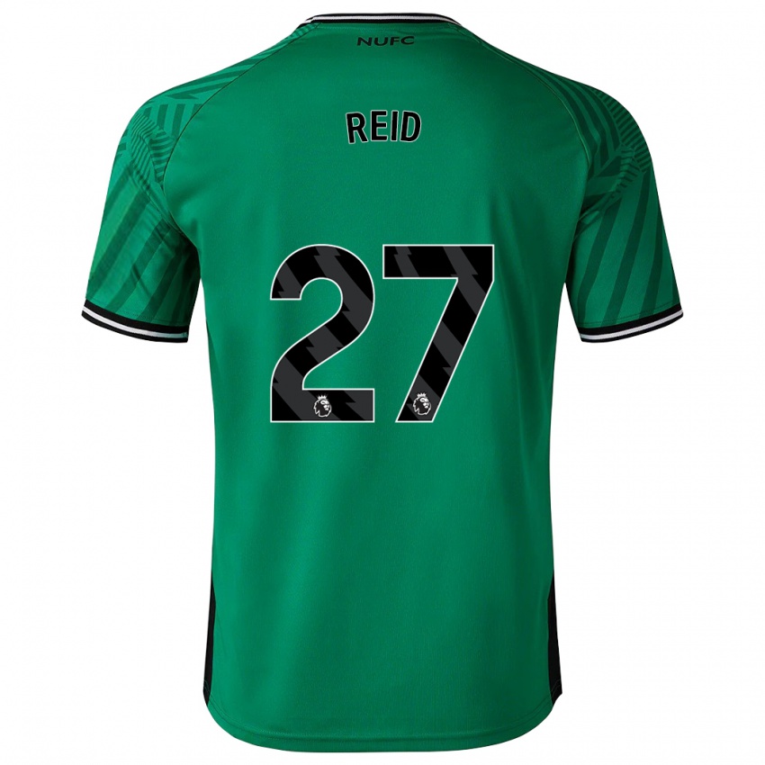 Homme Maillot Hannah Reid #27 Vert Tenues Extérieur 2023/24 T-Shirt Suisse