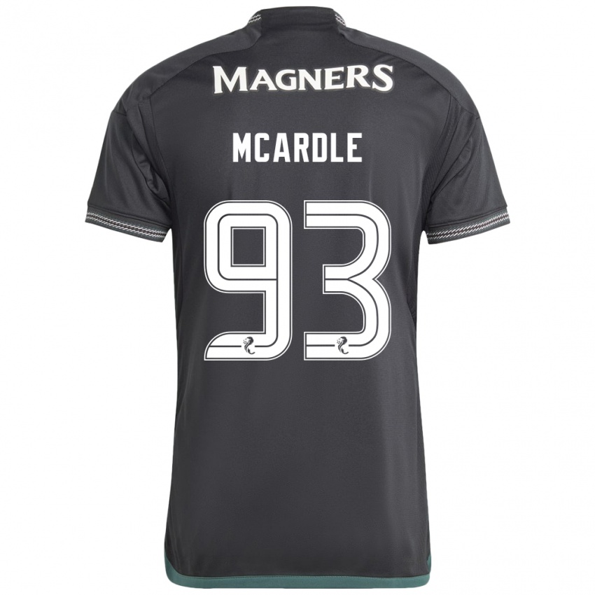 Homme Maillot Sean Mcardle #93 Noir Tenues Extérieur 2023/24 T-Shirt Suisse