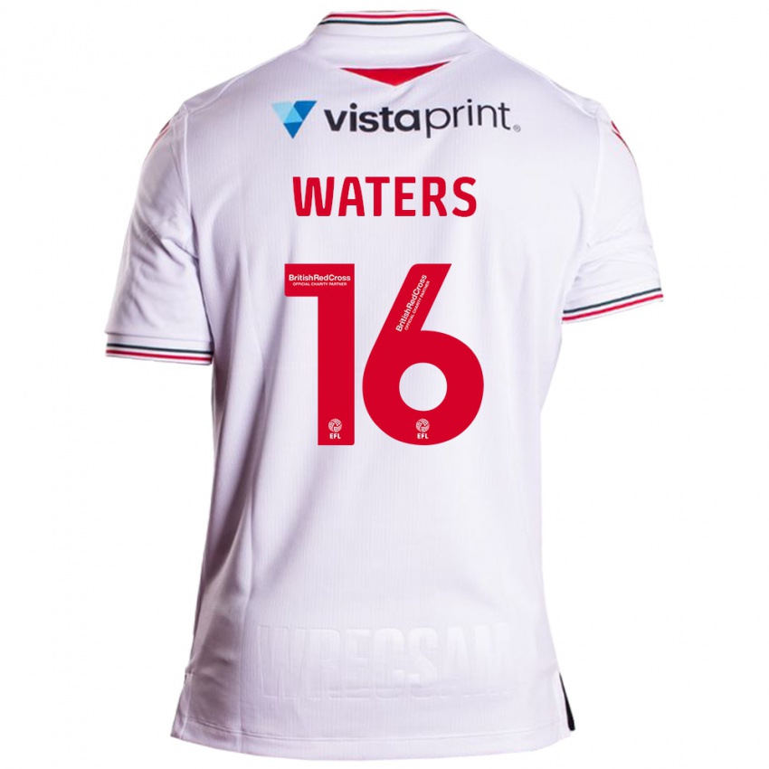 Herren Billy Waters #16 Weiß Auswärtstrikot Trikot 2023/24 T-Shirt Schweiz