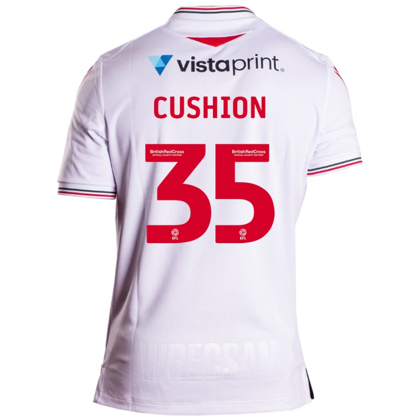 Herren Owen Cushion #35 Weiß Auswärtstrikot Trikot 2023/24 T-Shirt Schweiz
