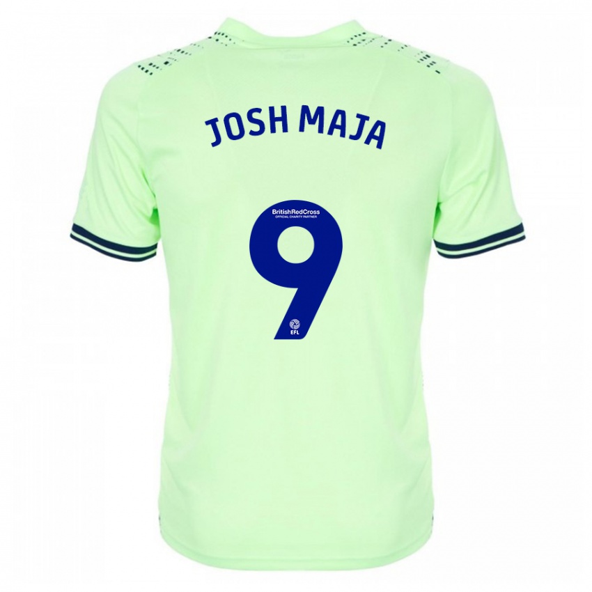 Homme Maillot Josh Maja #9 Marin Tenues Extérieur 2023/24 T-Shirt Suisse