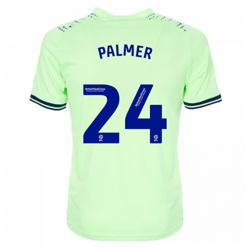 Homme Maillot Alex Palmer #24 Marin Tenues Extérieur 2023/24 T-Shirt Suisse