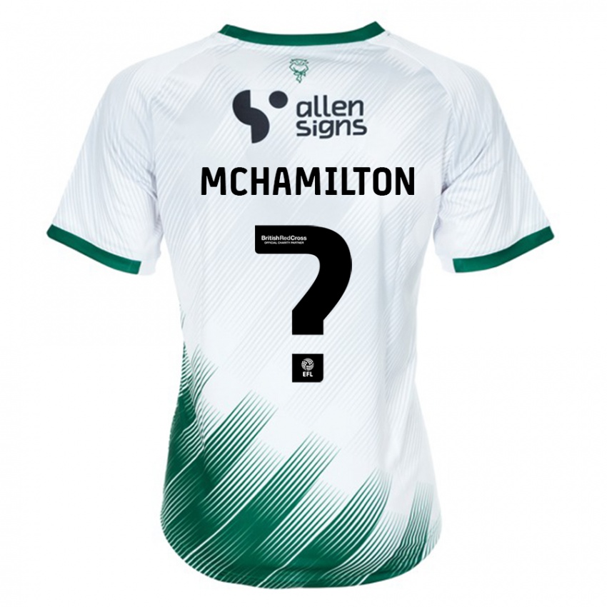 Herren Toni Mchamilton #0 Weiß Auswärtstrikot Trikot 2023/24 T-Shirt Schweiz