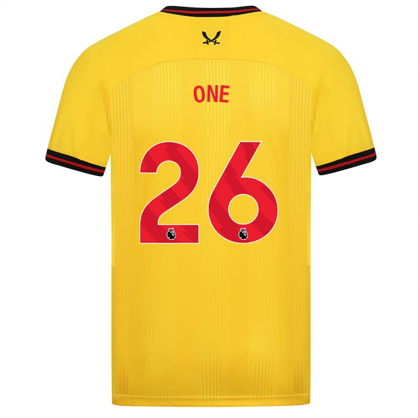 Herren Ryan Oné #26 Gelb Auswärtstrikot Trikot 2023/24 T-Shirt Schweiz