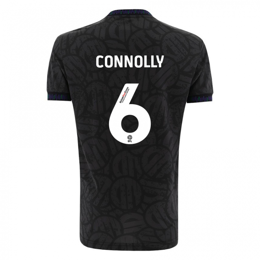 Herren Megan Connolly #6 Schwarz Auswärtstrikot Trikot 2023/24 T-Shirt Schweiz