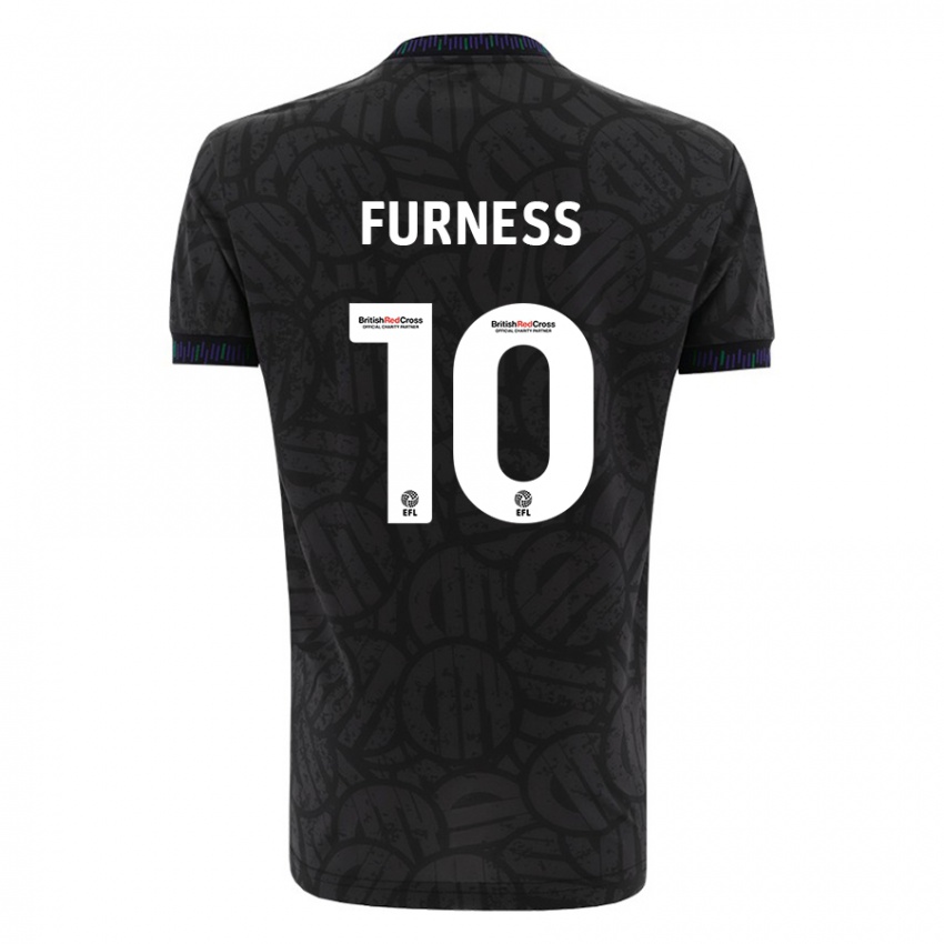 Herren Rachel Furness #10 Schwarz Auswärtstrikot Trikot 2023/24 T-Shirt Schweiz