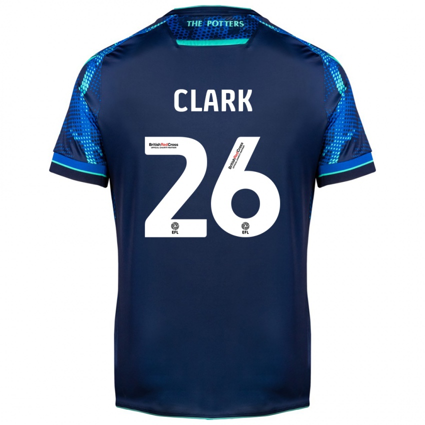 Homme Maillot Ciaran Clark #26 Marin Tenues Extérieur 2023/24 T-Shirt Suisse