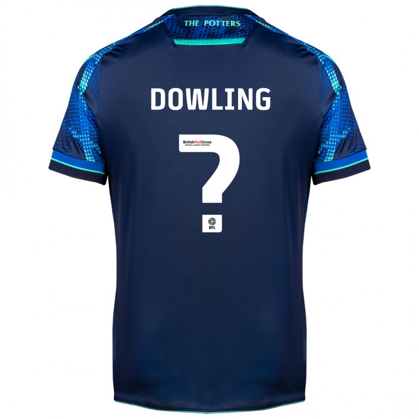 Homme Maillot Will Dowling #0 Marin Tenues Extérieur 2023/24 T-Shirt Suisse