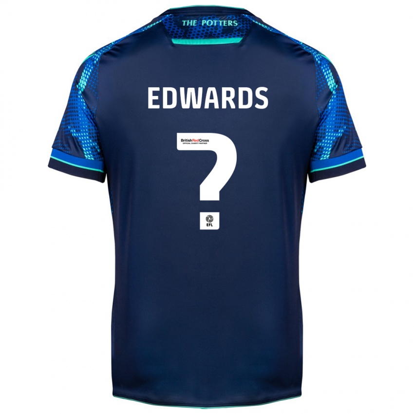 Herren Charlie Edwards #0 Marine Auswärtstrikot Trikot 2023/24 T-Shirt Schweiz