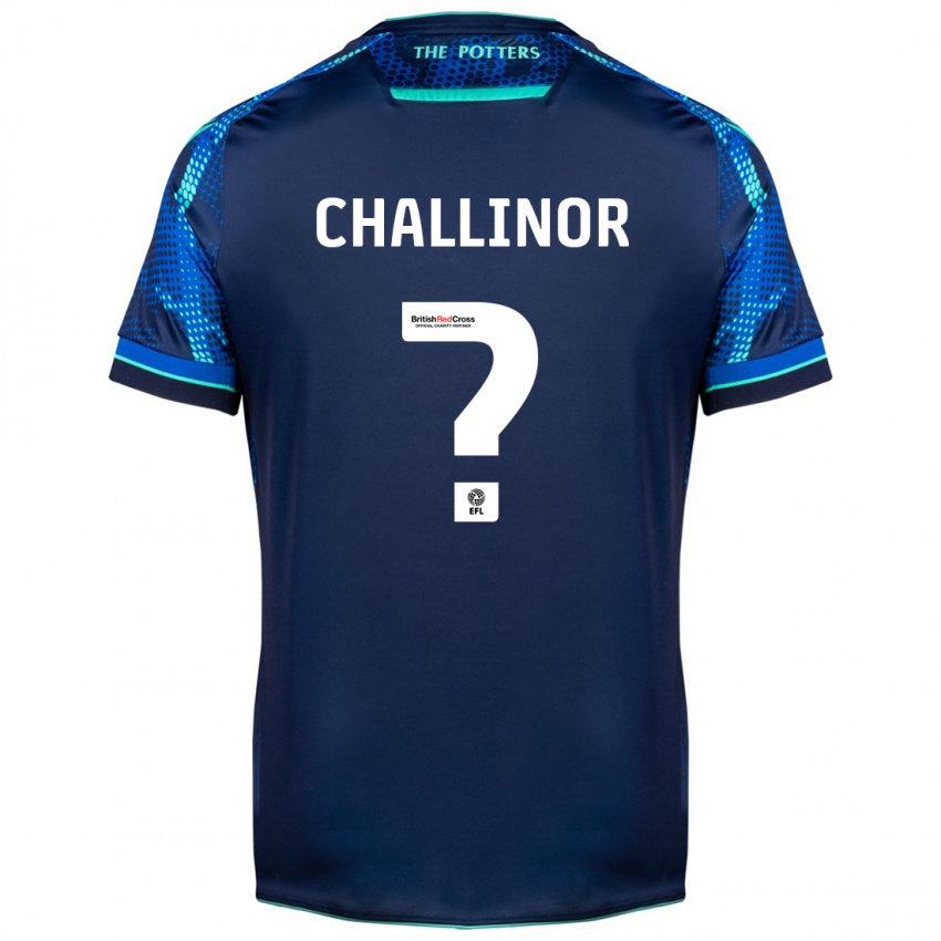 Herren Oliver Challinor #0 Marine Auswärtstrikot Trikot 2023/24 T-Shirt Schweiz