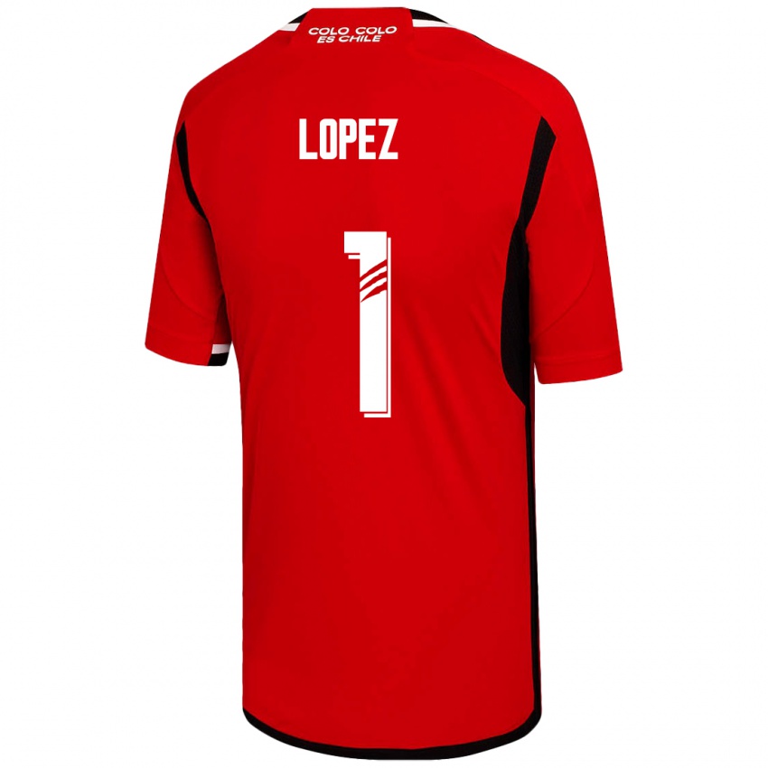 Herren Yessenia López #1 Rot Auswärtstrikot Trikot 2023/24 T-Shirt Schweiz
