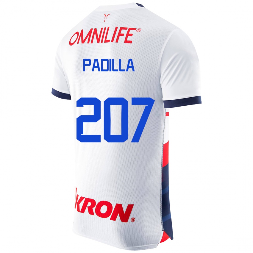 Herren Yael Padilla #207 Weiß Auswärtstrikot Trikot 2023/24 T-Shirt Schweiz