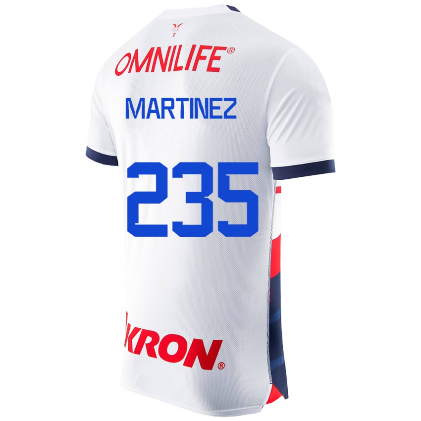 Herren Isaac Martínez #235 Weiß Auswärtstrikot Trikot 2023/24 T-Shirt Schweiz