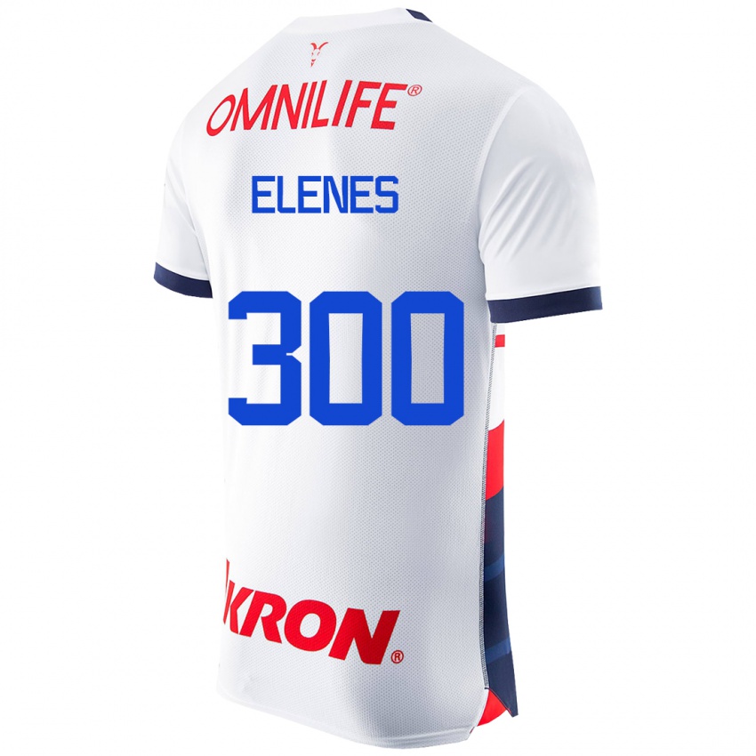 Herren José Elenes #300 Weiß Auswärtstrikot Trikot 2023/24 T-Shirt Schweiz