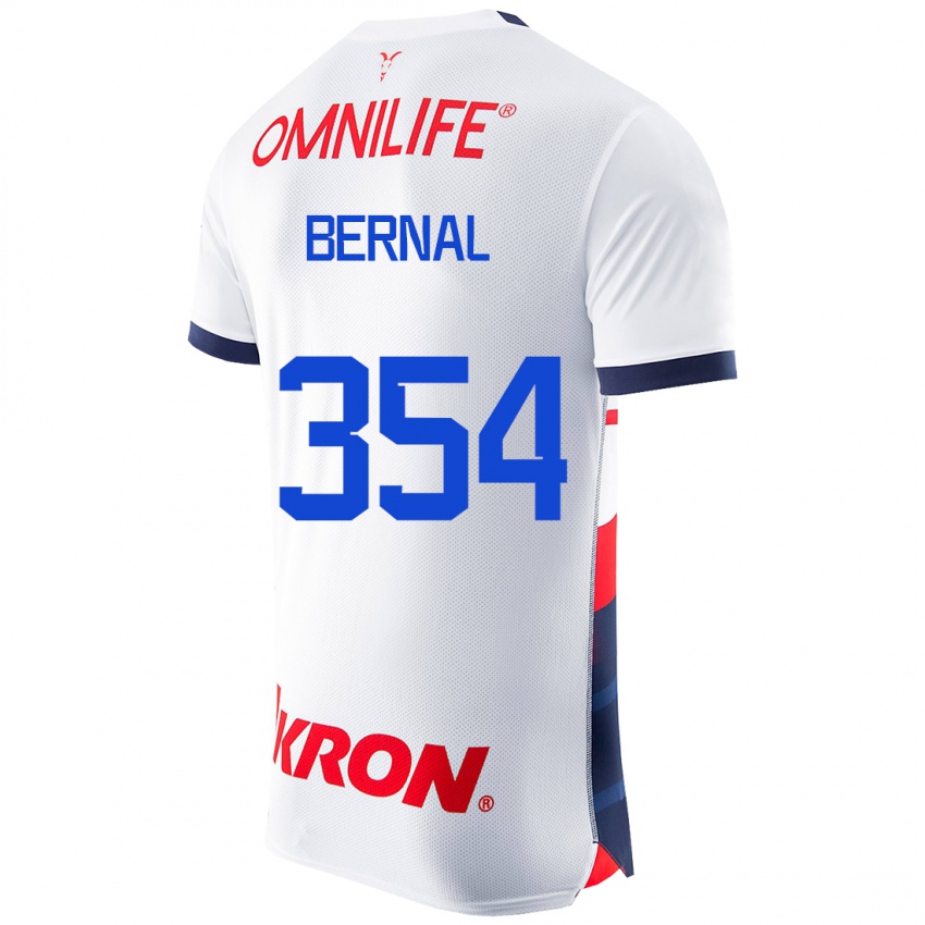 Homme Maillot Carlos Bernal #354 Blanc Tenues Extérieur 2023/24 T-Shirt Suisse